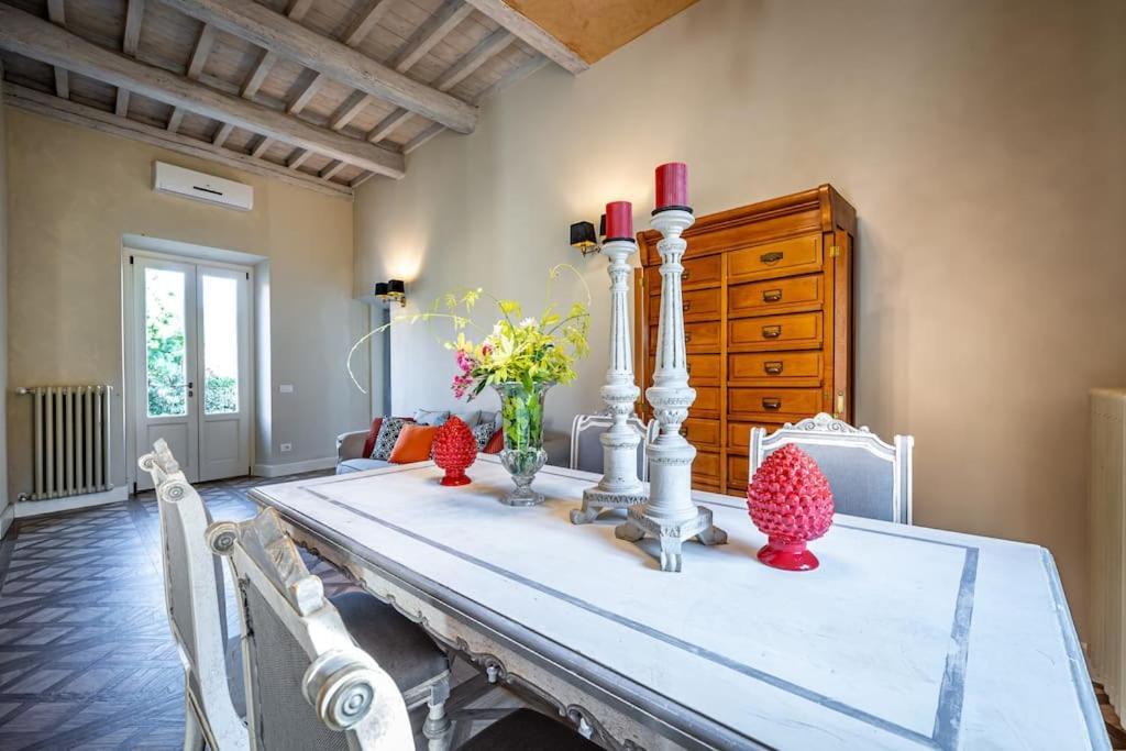 Luxury Villa Tolomei Gucci With Spa San Jacopo al Girone Exteriör bild