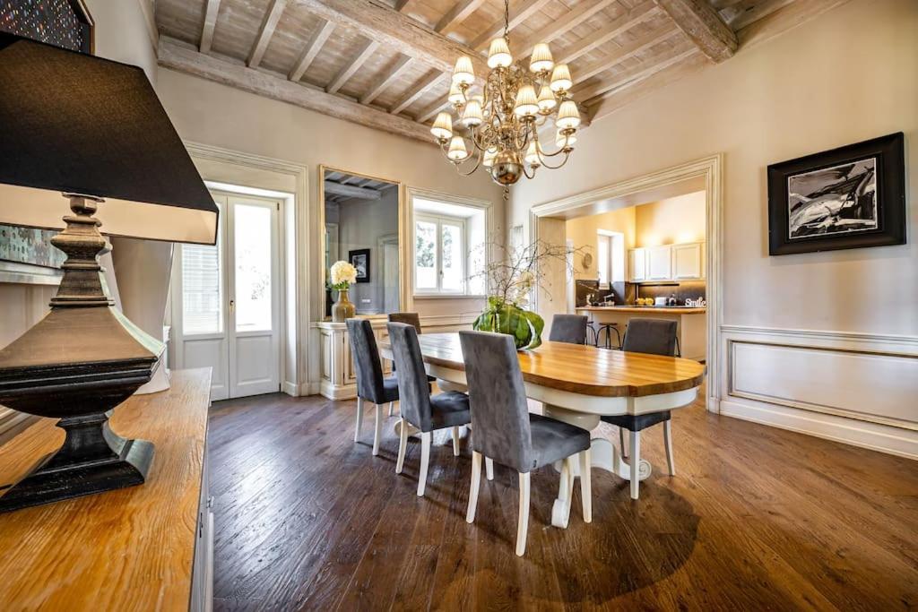 Luxury Villa Tolomei Gucci With Spa San Jacopo al Girone Exteriör bild