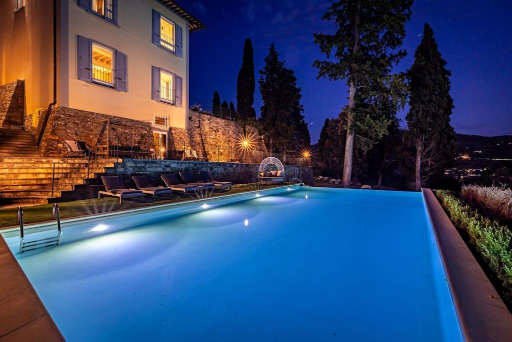 Luxury Villa Tolomei Gucci With Spa San Jacopo al Girone Exteriör bild