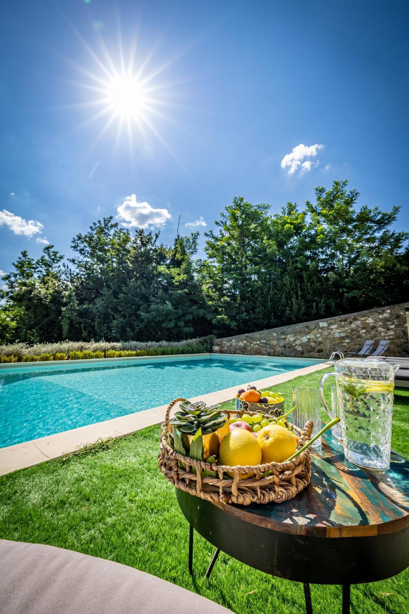 Luxury Villa Tolomei Gucci With Spa San Jacopo al Girone Exteriör bild