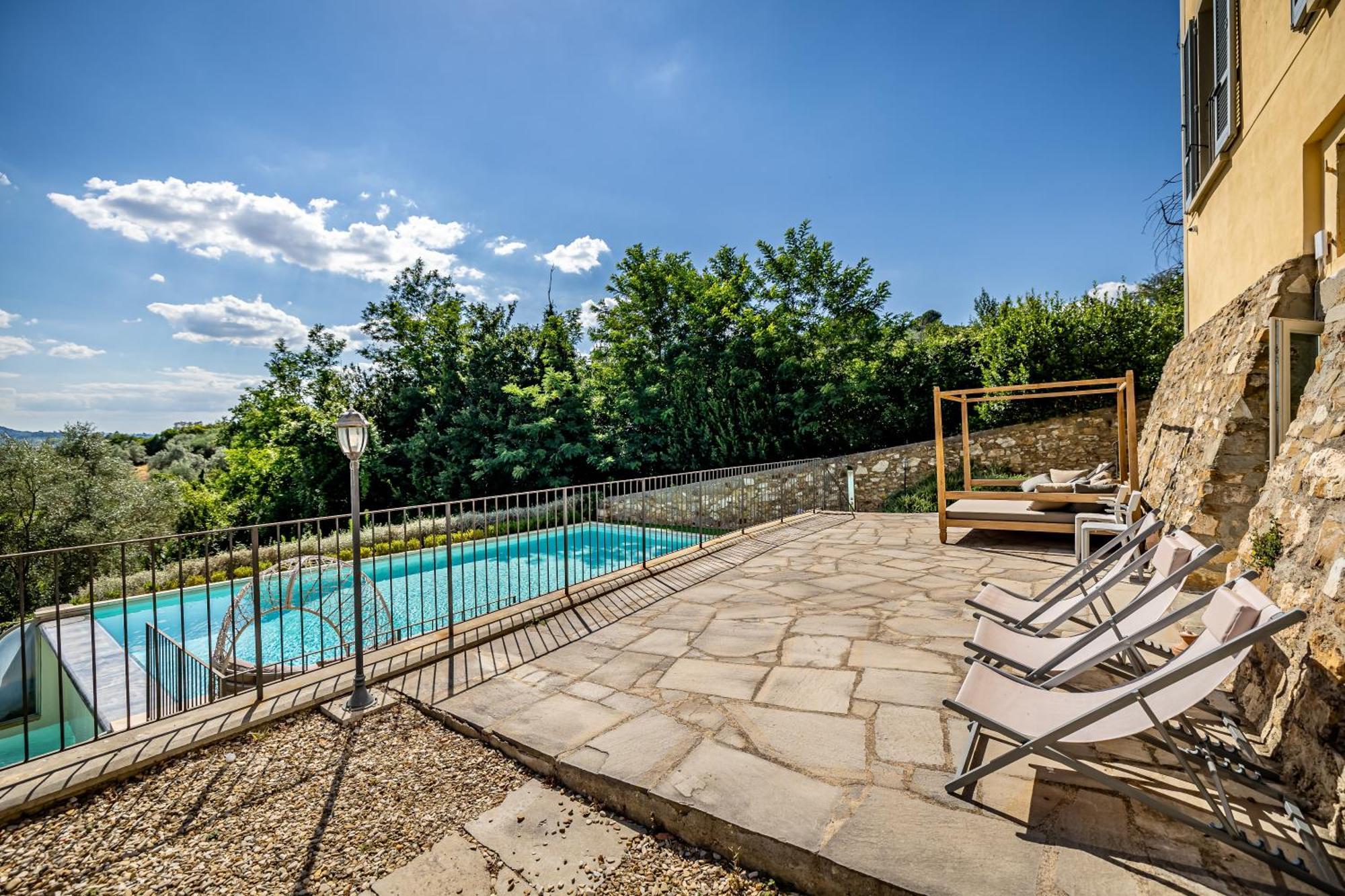 Luxury Villa Tolomei Gucci With Spa San Jacopo al Girone Exteriör bild