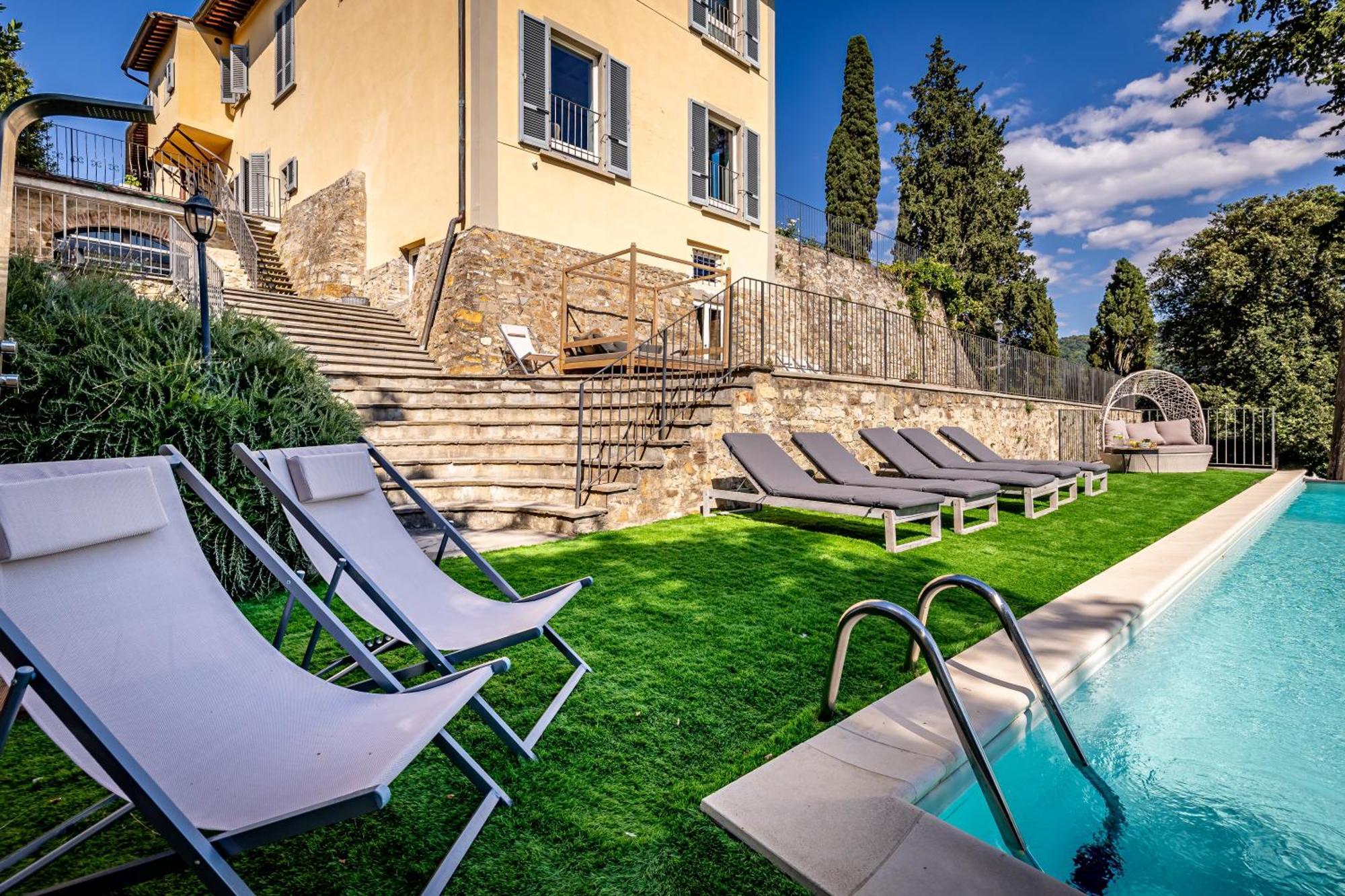 Luxury Villa Tolomei Gucci With Spa San Jacopo al Girone Exteriör bild