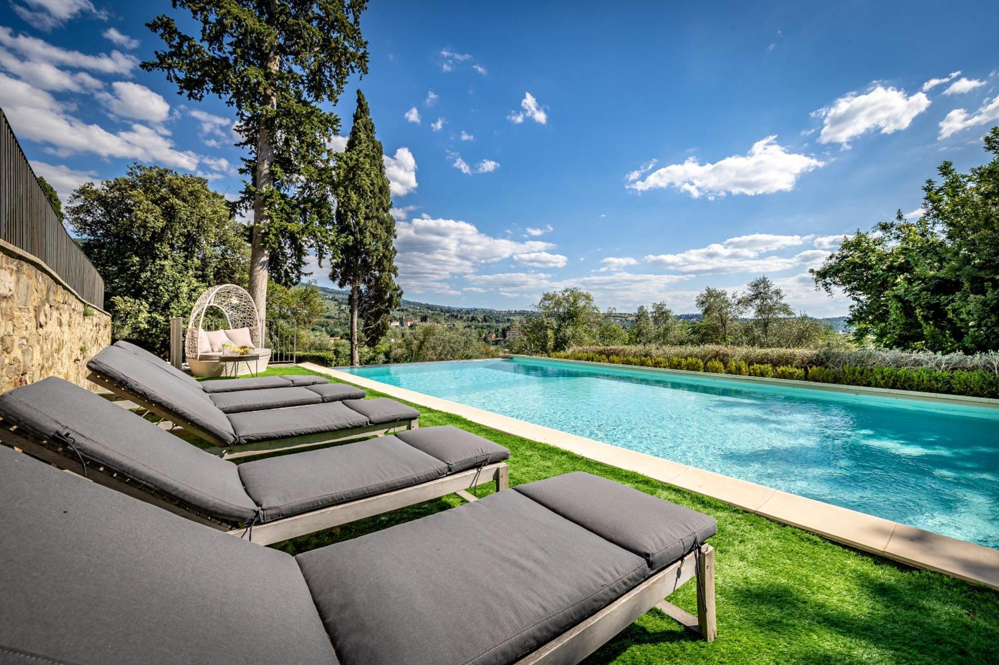 Luxury Villa Tolomei Gucci With Spa San Jacopo al Girone Exteriör bild