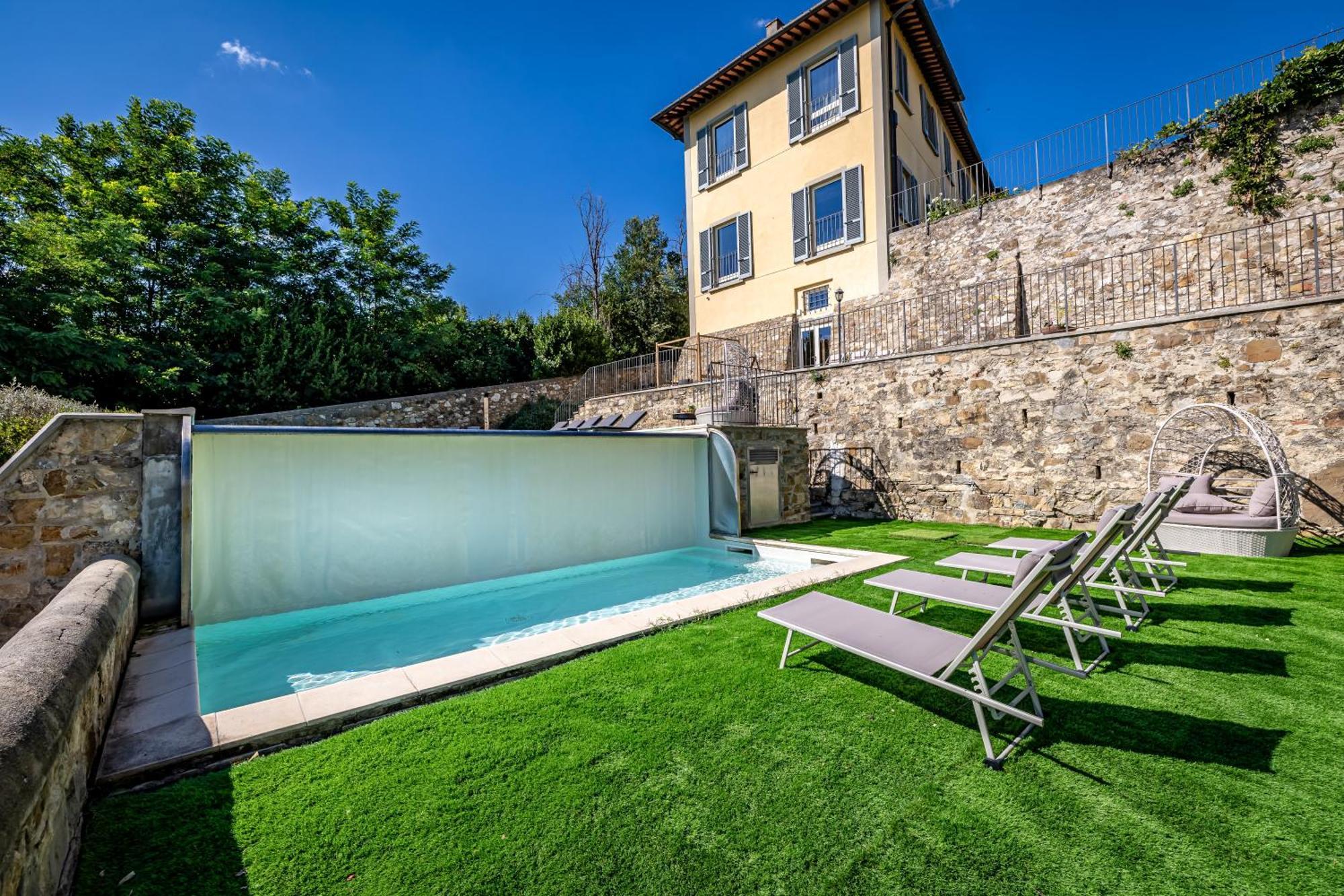 Luxury Villa Tolomei Gucci With Spa San Jacopo al Girone Exteriör bild
