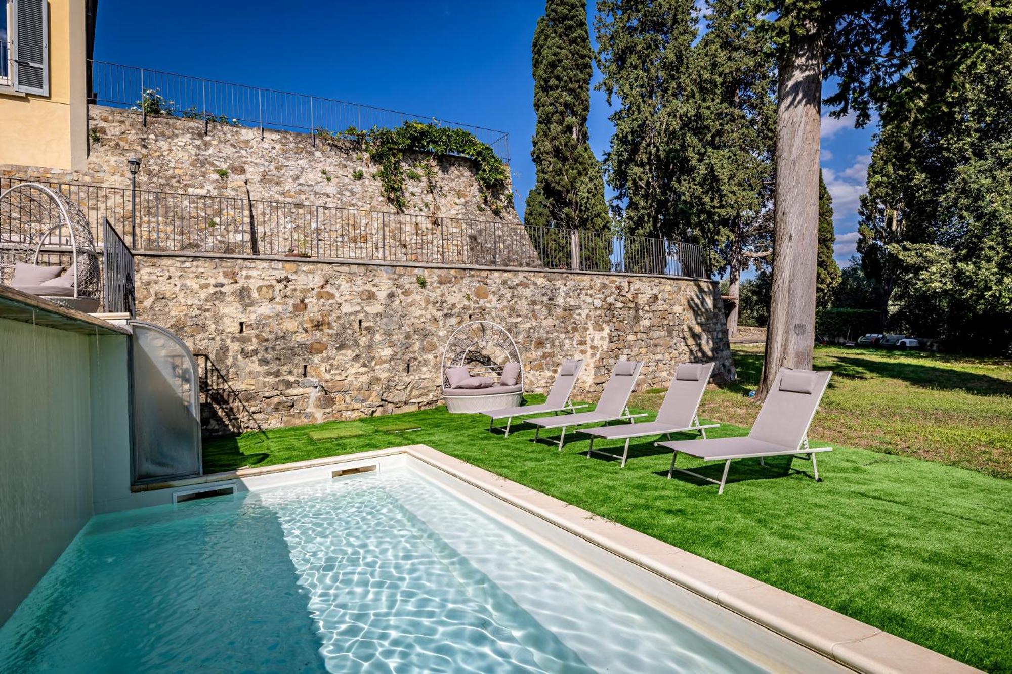 Luxury Villa Tolomei Gucci With Spa San Jacopo al Girone Exteriör bild