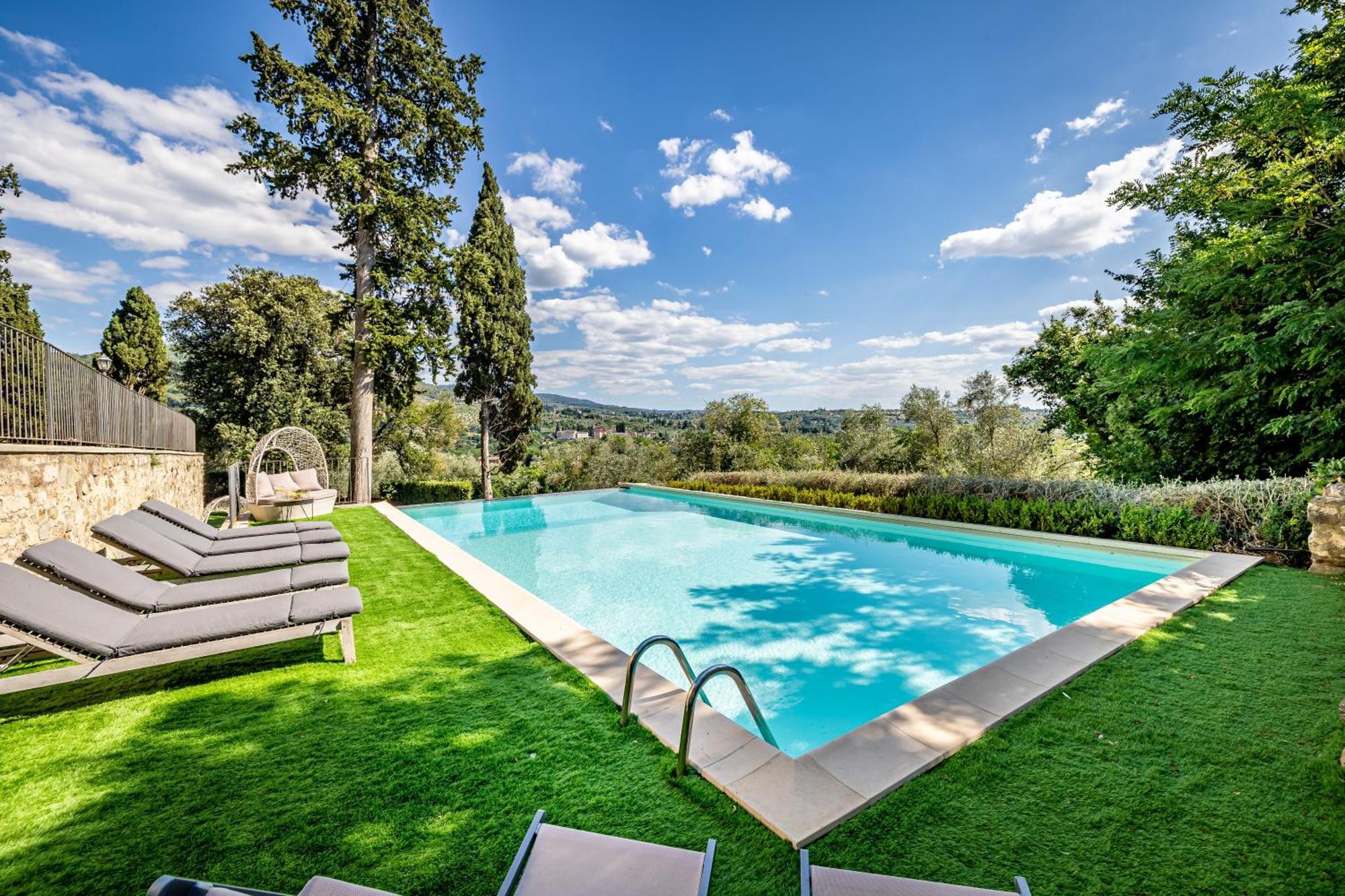 Luxury Villa Tolomei Gucci With Spa San Jacopo al Girone Exteriör bild