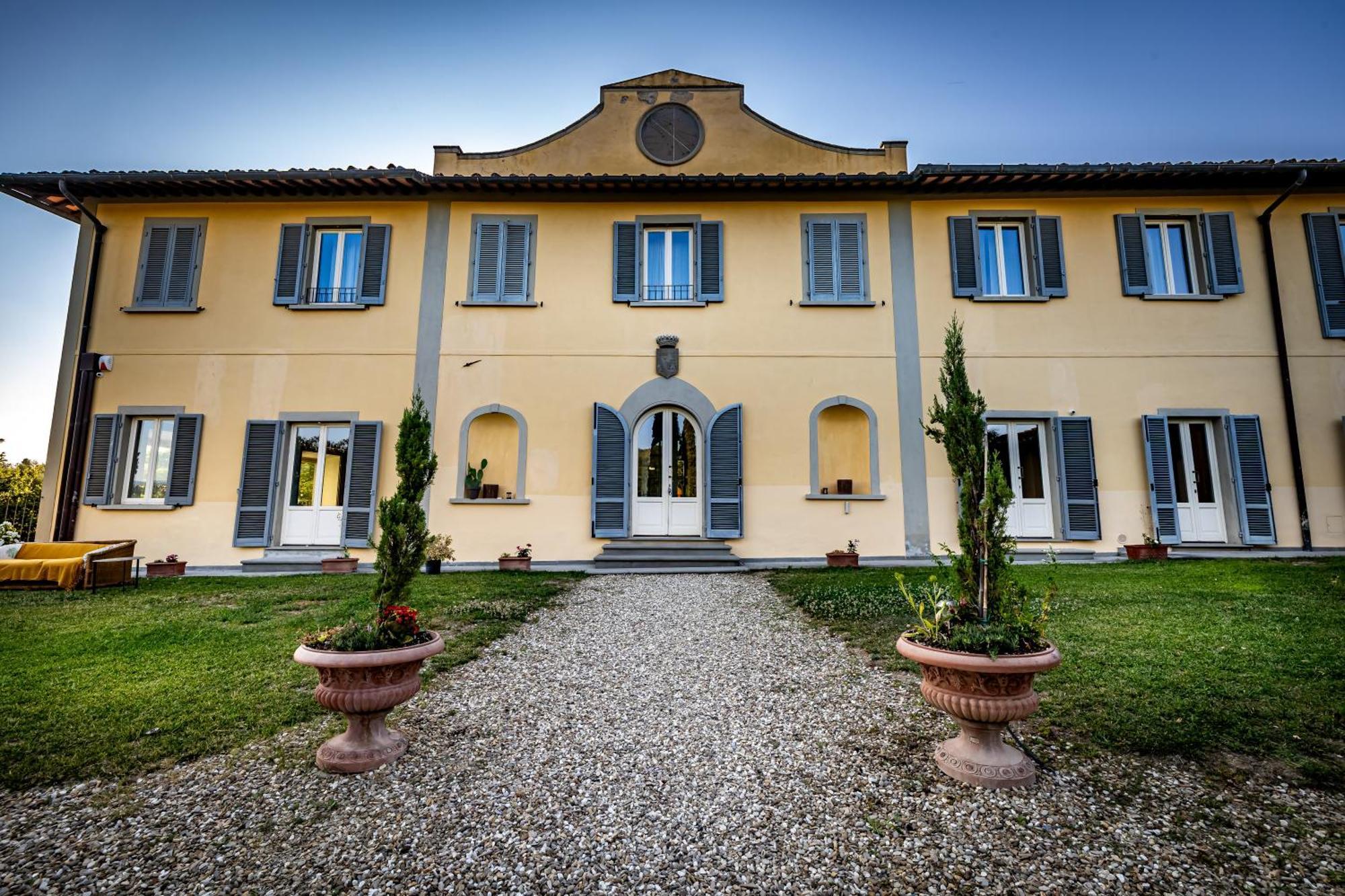 Luxury Villa Tolomei Gucci With Spa San Jacopo al Girone Exteriör bild