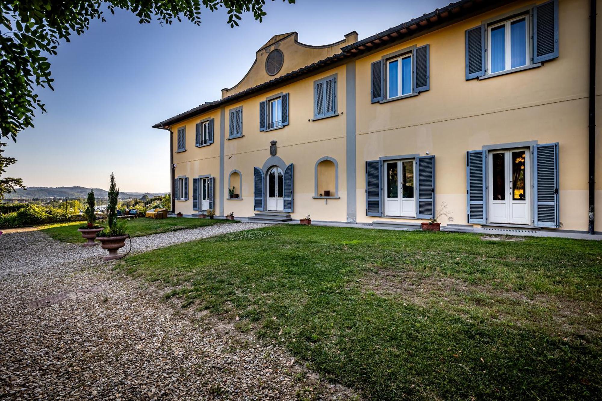 Luxury Villa Tolomei Gucci With Spa San Jacopo al Girone Exteriör bild